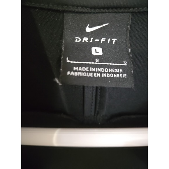 Nike Houston Texans Full Zip Jacket #13 NFL Sz Large Black Football Sm Flaw Arm - Picture 6 of 12